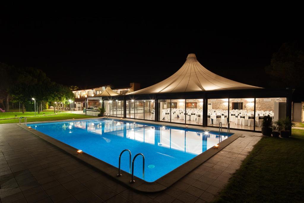 Mas De La Sala Hotel Sallent Buitenkant foto
